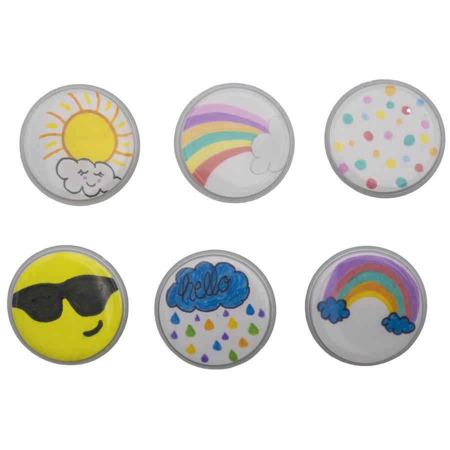 BLANKI Buttons, 24er-Set     - Bild 01