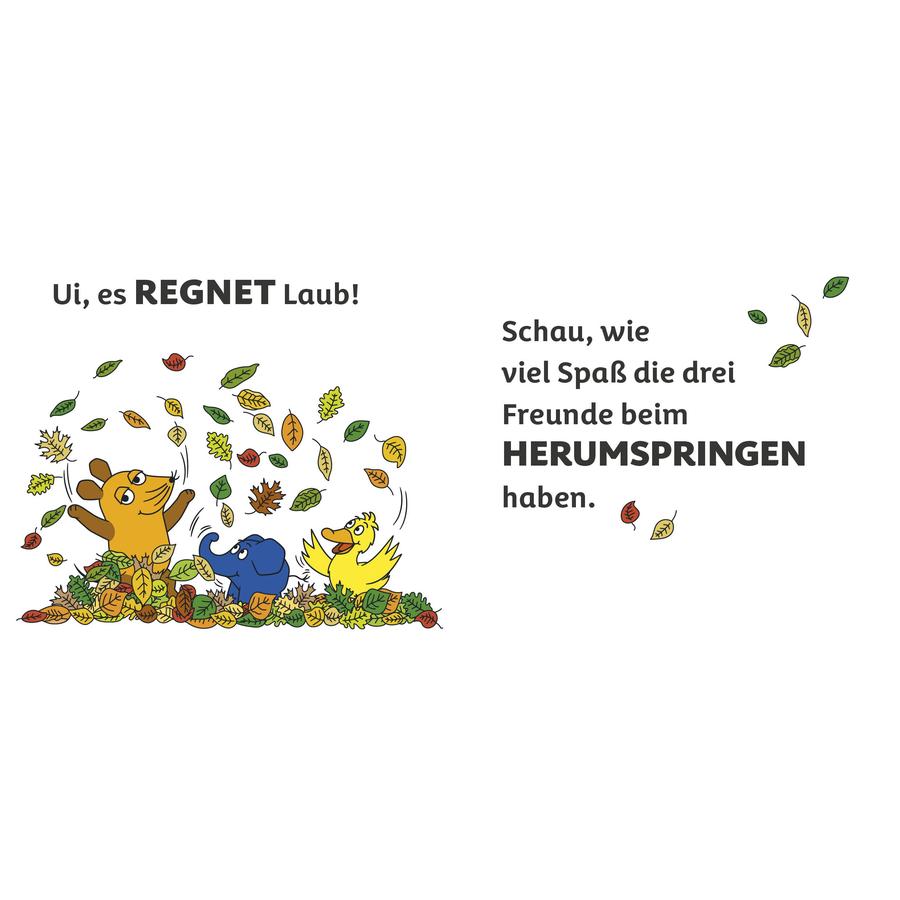 Die Maus - Schütteln, pusten, lachen - Mein Mitmachbuch   - Bild 01