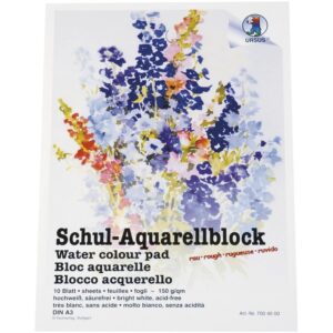 Schul-Aquarellblock DIN A3     - Bild 00