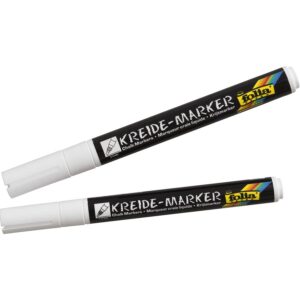 Kreide-Marker-Set, weiß     - Bild 00