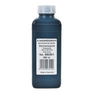 Zeichentusche, schwarz, 250 ml     - Bild 00