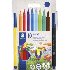 10 STAEDTLER-Fasermaler     - Bild 00