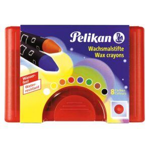 8 Pelikan dicke Wachsmalstifte     - Bild 00