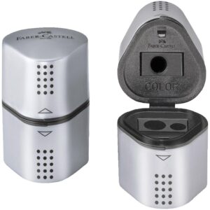 Dreifachspitzerdose GRIP 2001 silber   - Bild 00