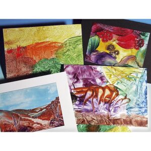 100 Enkaustik-Malkarten DIN A6     - Bild 00