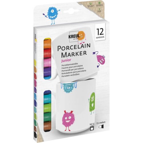 Kreul Porcelain Marker junior, 12erSet ALSVerlag