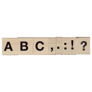 Stempelsatz Großbuchstaben     - Bild 00
