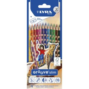 12 LYRA GROOVE slim Farbstifte     - Bild 00