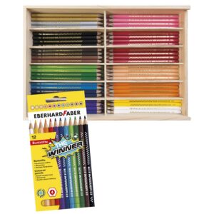 THE WINNER Aktionspaket Dicke Farbstifte + 12er-Etui gratis!   - Bild 00