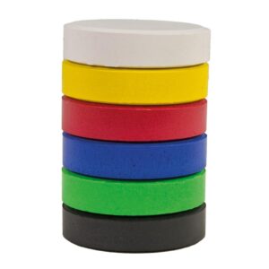 ALS-COLOR Temperablöcke, 6er-Set, Ø 55 mm   - Bild 00