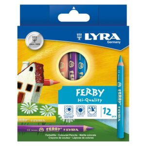 12 LYRA FERBY Dreikantfarbstifte     - Bild 00