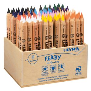 96 LYRA FERBY Dreikant-Naturfarbstifte   - Bild 00