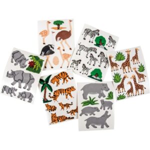 Riesensticker Tierfamilien Afrikas     - Bild 00