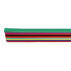200 bunte Flechtstreifen, 1 cm breit   - Bild 00