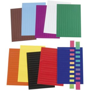 200 bunte Flechtblätter, 1 cm     - Bild 00