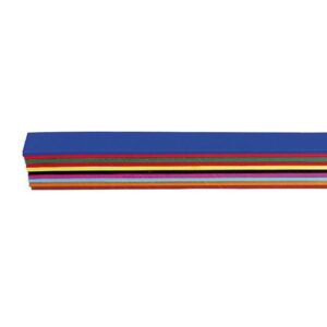 200 bunte Flechtstreifen, 2 cm breit   - Bild 00
