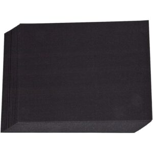 25 Bogen Scherenschnittpapier, schwarz   - Bild 00