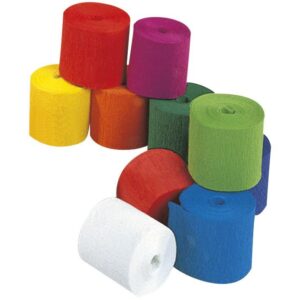 10 Rollen Krepppapierbänder     - Bild 00