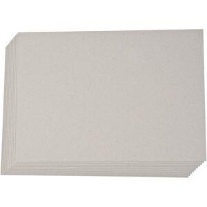 10 Bogen Graupappe, DIN A4     - Bild 00