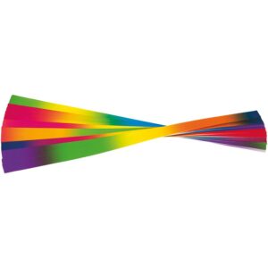 200 Regenbogen-Flechtstreifen     - Bild 00