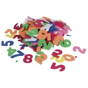 Moosgummi-Zahlen XL     - Bild 00