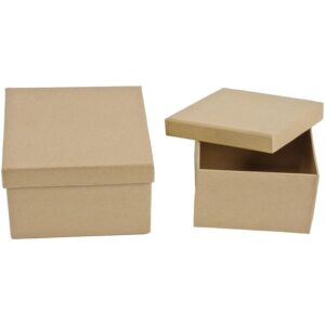 Pappdosen-Set Quadrat     - Bild 00