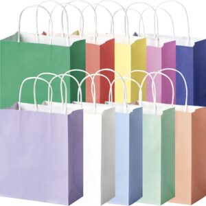 20 Papiertaschen bunt, klein     - Bild 00