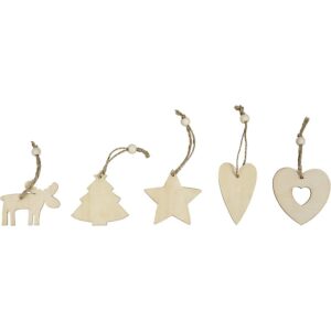 Weihnachtsanhänger, 10er-Set     - Bild 00