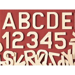 Holzbuchstaben ABC     - Bild 00