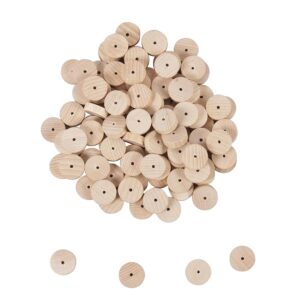 100 Holzräder, Ø 30 mm     - Bild 00