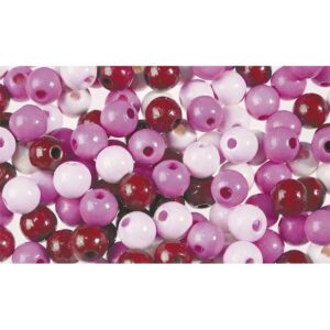 Holzperlen Pinktöne, 100 g     - Bild 00