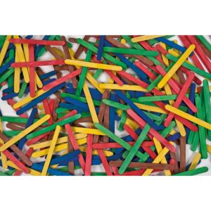 500 bunte Holzspatel     - Bild 00