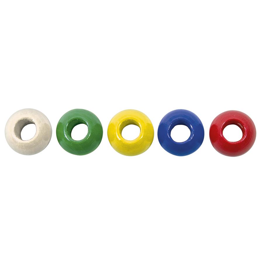 Makramee  Holzperlen 100er-Pack     - Bild 01