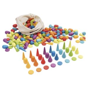 Regenbogen-Legeteile, 256-tlg.      - Bild 00