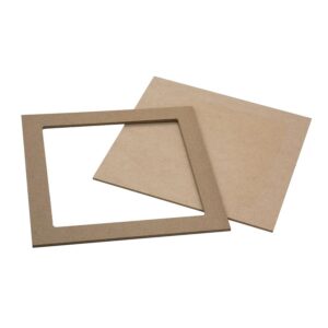 MDF-Mosaikuntersetzer  Quadrat, groß     - Bild 00