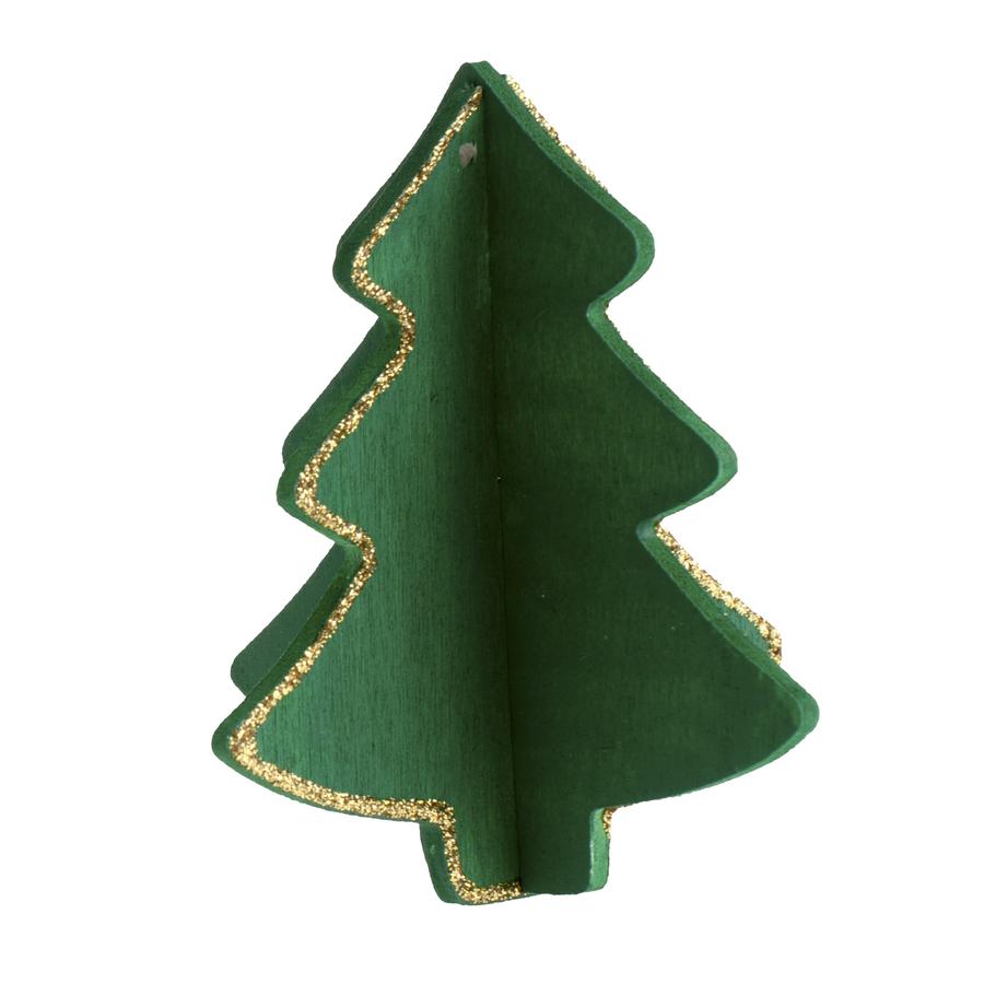 Weihnachtsanhänger 3-D, 24er-Set     - Bild 01