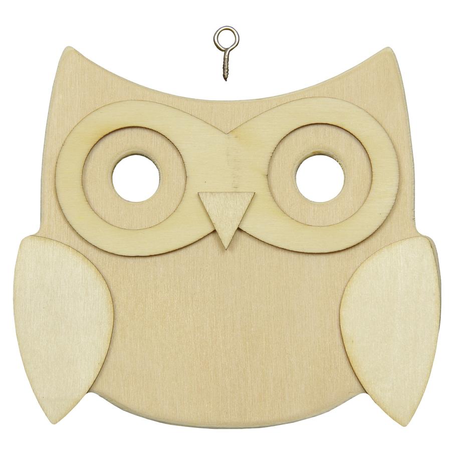 Holzanhänger Eule     - Bild 01