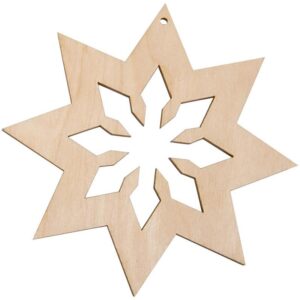 Holz-Stern Motiv 1     - Bild 00