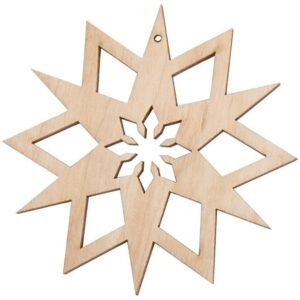 Holz-Stern Motiv 2     - Bild 00