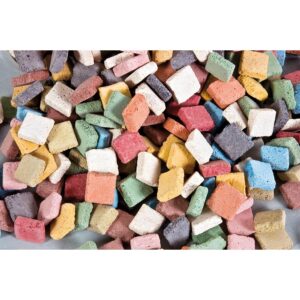 Ceramica-Mosaik 1 x 1 cm, 1 kg     - Bild 00