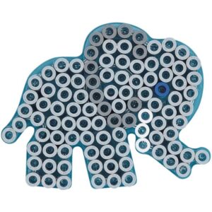 Stiftlegeplatte maxi kleiner Elefant     - Bild 00