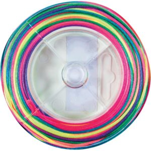 Regenbogen-Satinkordel     - Bild 00