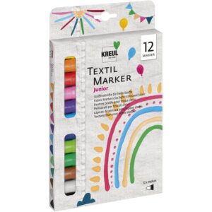 KREUL Textil Marker junior, 12er-Set     - Bild 00