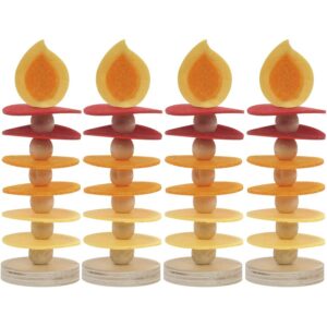 Bastelset  Filzkerzen, 4er-Pack     - Bild 00
