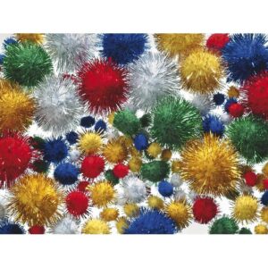 Glitter-Pompons     - Bild 00
