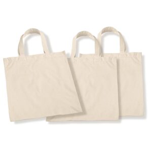 3 Nessel-Baumwolltaschen     - Bild 00