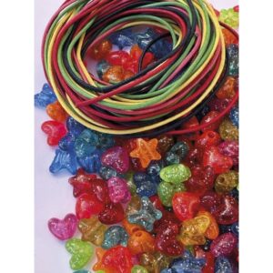 Perlen-Mix glitter, 500 g     - Bild 00