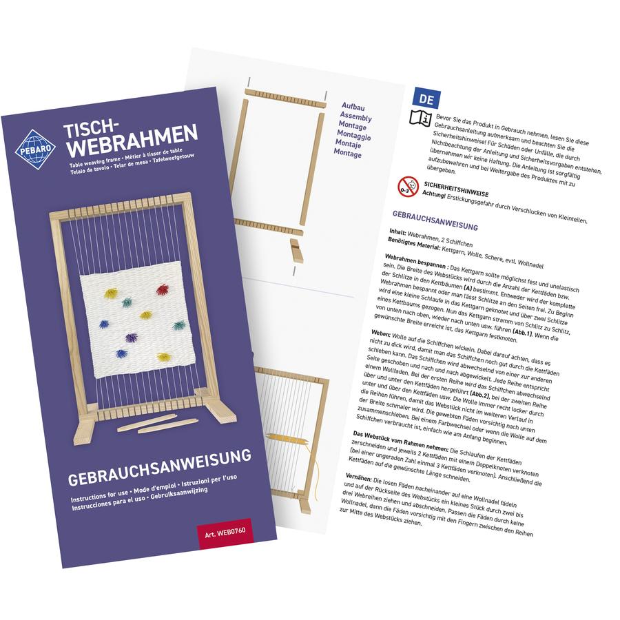 Tisch-Webrahmen     - Bild 01