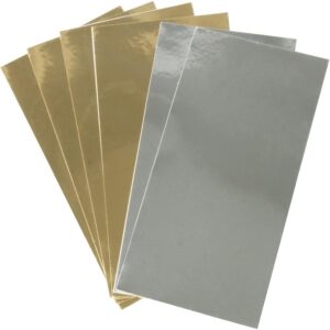 Verzierwachsplatten, metallic     - Bild 00