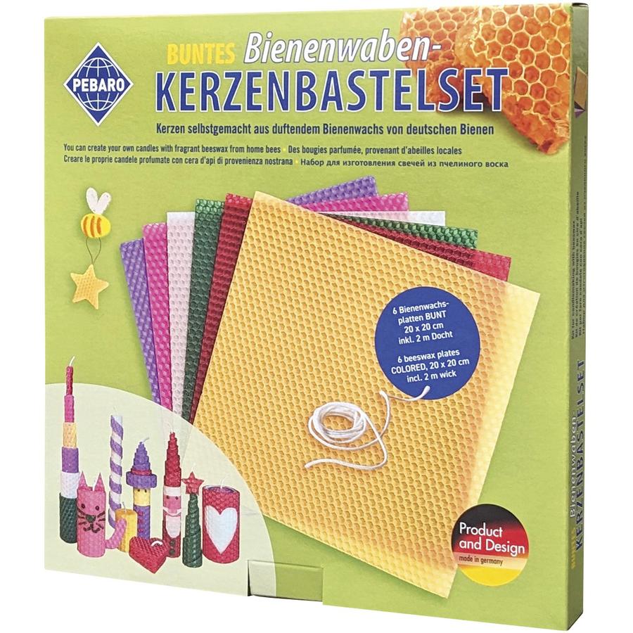 Bienenwaben-Kerzenbastelset     - Bild 01